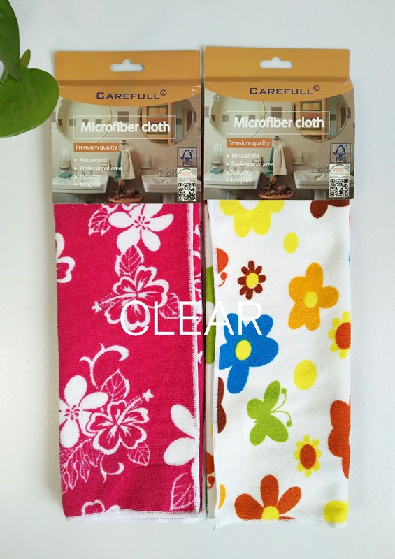 Microfiber kitchen cleaning cloth