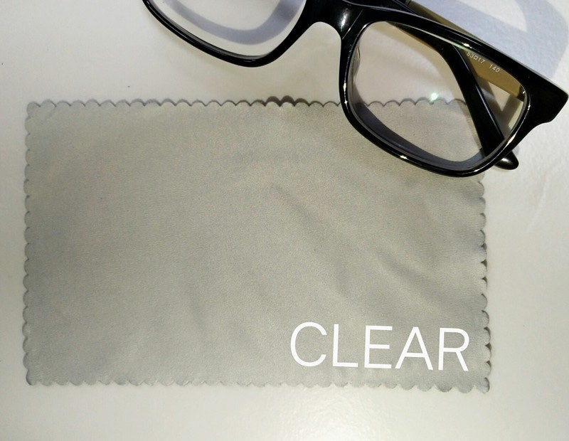 Microfiber eyeglass ,sunglass cleaning cloth